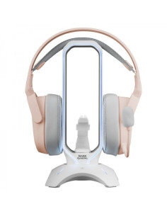 Mars Gaming MHHPRO Accesorio 3 en 1 - Soporte Auriculares - Bungee Raton - 2 Puertos USB 3.0 - Iluminacion RGB Flow 10 Modos - C 2
