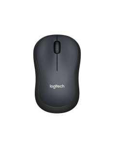 Logitech M220 Silent Raton Inalambrico 1000dpi - Silencioso - 3 Botones - Uso Ambidiestro - Color Gris