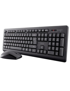 Trust Primo Pack de Teclado USB Inalambrico + Raton USB Inalambrico 3 Botones