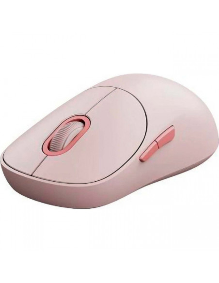 Xiaomi Wireless Mouse 3 Raton Inalambrico con Adaptador de 2.4GHz y Bluetooth 1200dpi - 5 Botones - Uso Diestro - Color Rosa