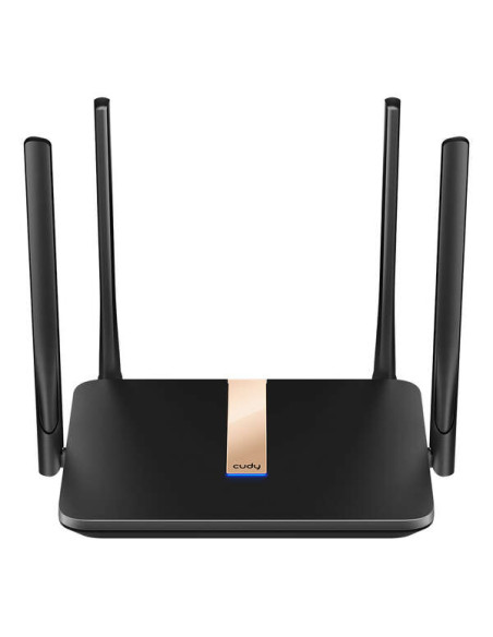 Cudy LT500D Router WiFi AC1200 4G LTE Doble Banda - 1x Puerto Wan 10/100Mbps y 3x Puertos Lan 10/100Mbps - 2x Antenas WiFi y 2x