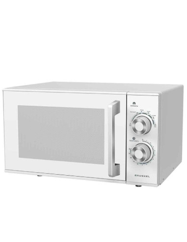 Microondas Grunkel MW-25MG/ 900W/ Capacidad 25L/ Blanco