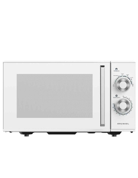 Microondas Grunkel MW-25MG/ 900W/ Capacidad 25L/ Blanco
