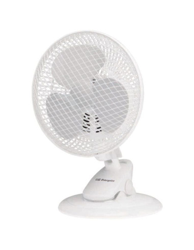 Ventilador de Sobremesa Orbegozo TF 0319/ 20W/ 3 Aspas 17.5cm/ 2 velocidades