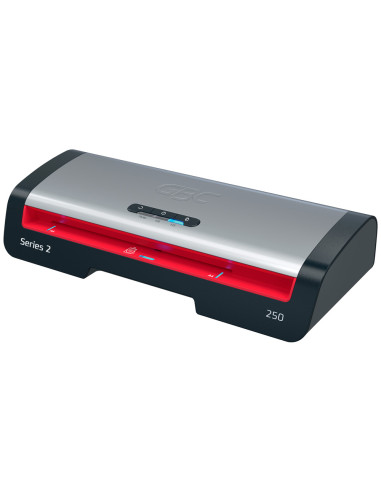Plastificadora gbc 250 office din a4 apagado automatico 2 rodillos hasta 125 micras
