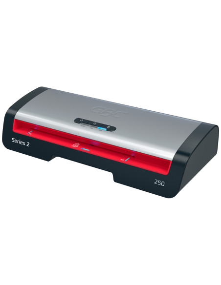 Plastificadora gbc 250 office din a4 apagado automatico 2 rodillos hasta 125 micras