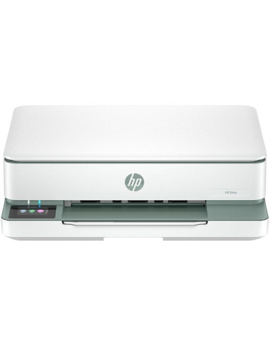 Multifunción HP Envy 6130e WiFi/ Fax Móvil/ Dúplex/ Blanca y Verde