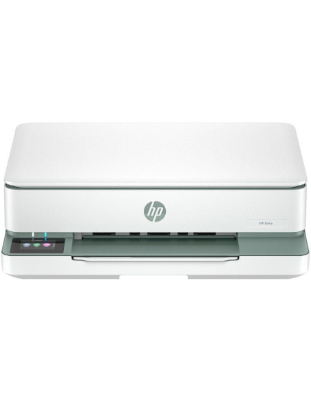 Multifunción HP Envy 6130e WiFi/ Fax Móvil/ Dúplex/ Blanca y Verde