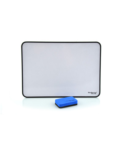 Pizarra blanca office box reversible doble cara rigida 210x297 mm