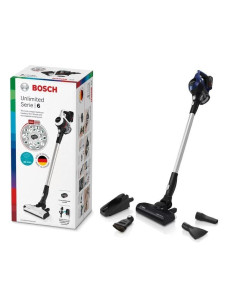 Aspirador Escoba con batería Bosch Serie 6 Unlimited Azul/ 18V/ Autonomía 30 Min 2