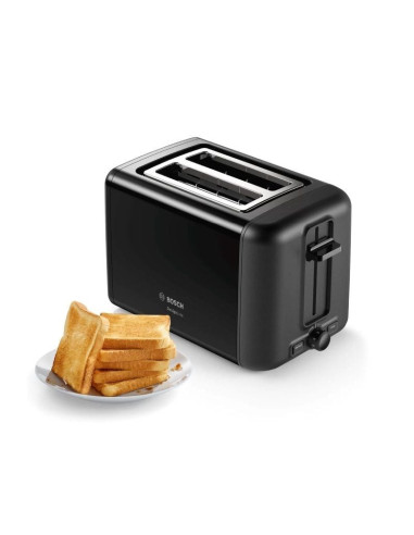 Tostador Bosch DesignLine TAT3P423/ 970W/ Negro