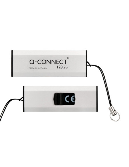Memoria usb q-connect flash drive 128 gb 3.2 tipo c