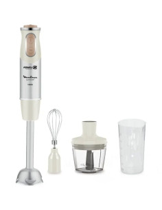 Batidora de mano Moulinex Quickchef/ 1000W/ 10 Velocidades/ Capacidad 800ml/ Incluye Varillas, Picadora y Vaso Medidor