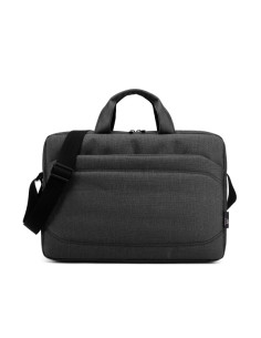 Ewent Maletin para Portatil 15.6"" - Asa de Mano - Correa Ajustable - Poliester - Color Negro