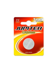 Jupiter Pack de 1 Pila Litio de Boton CR2032 3V