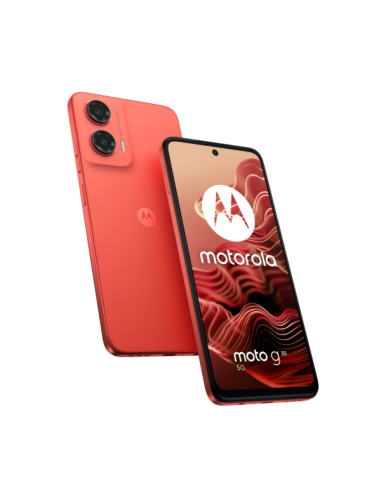 Motorola Moto G35 5G Smartphone Pantalla 6.72" - 8GB - 256GB - Camara 50mp - Bateria 5000mAh - Admite Carga de 18W - Color Rojo