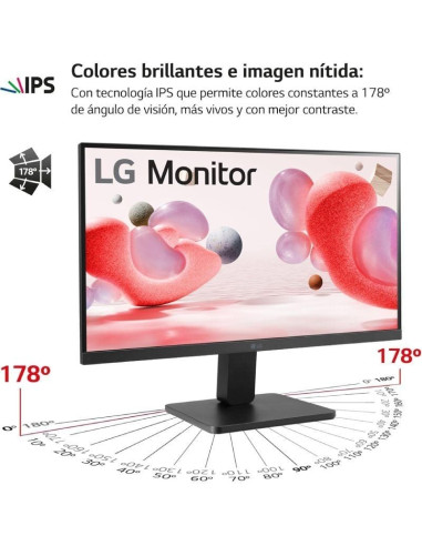 Monitor LG 24MR400-B 23.8"/ Full HD/ Negro