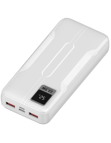 Powerbank 20000mAh Leotec LEPOW20W22W/ 22.5W/ Blanca