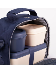 Milan Coleccion 430 Bolsa Isotermica Porta Alimentos 3,5L - Incluye 3 Recipientes para Alimentos - Interior Aislante Termico - A 2