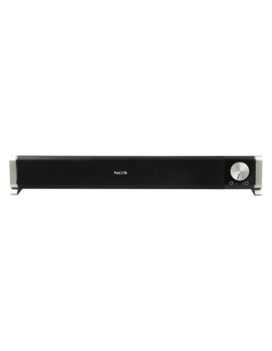 NGS SB500-BT Barra de Sonido Bluetooth 20W - Alimentacion por USB - Entrada Jack y Microfono - Salida Auriculares - Control de V