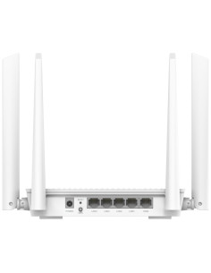 Cudy Router WiFi 6 Mesh Gigabit Dual Band AX3000 - Velocidad hasta 1000Mbps - 5 Puertos - 4 Antenas Fijas de 5dBi - Tecnologia M 2