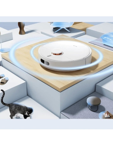 Xiaomi Vacuum S40C Robot Aspirador Inteligente WiFi 5000Pa - Barrido, Aspiracion y Mopa - Bateria de 2600mAh - Limpieza Intelige
