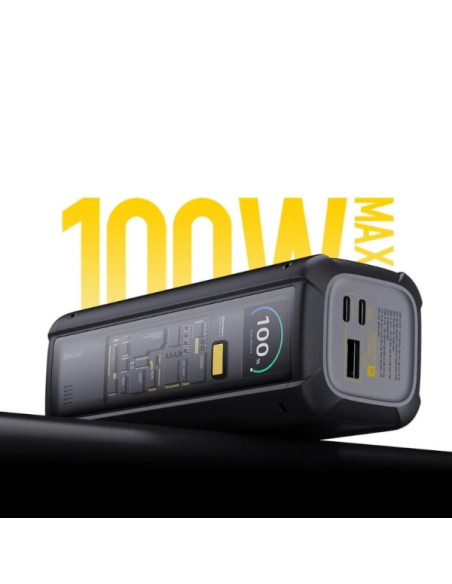 Xiaomi HyperCharge P03 Powerbank 25000 mAh - 212W - Carga Individual de Hasta 140W - Carga Rapida Hasta 3 Dispositivos 50W - Mul