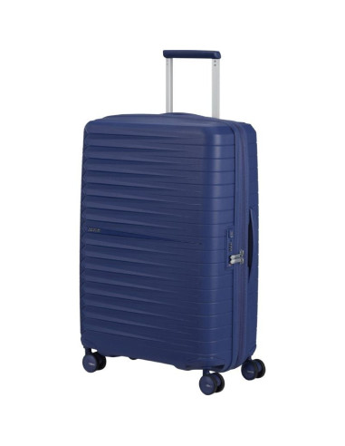 Maleta Mediana American Tourister FastForward Spinner Expansible 68cm/ 68x46x30cm/ 4 Ruedas/ Púrpura Anochecer