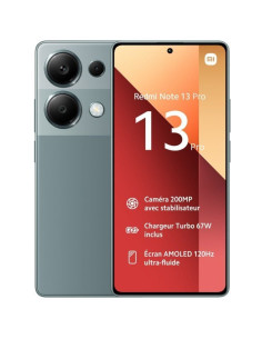 Smartphone Xiaomi Redmi Note 13 Pro NFC 8GB/ 256GB/ 6.67"/ Verde