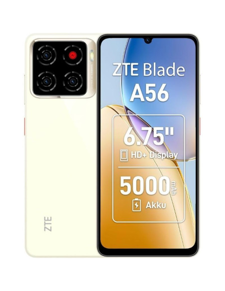 Smartphone ZTE Blade A56 4GB/ 64GB/ 6.75"/ Oro