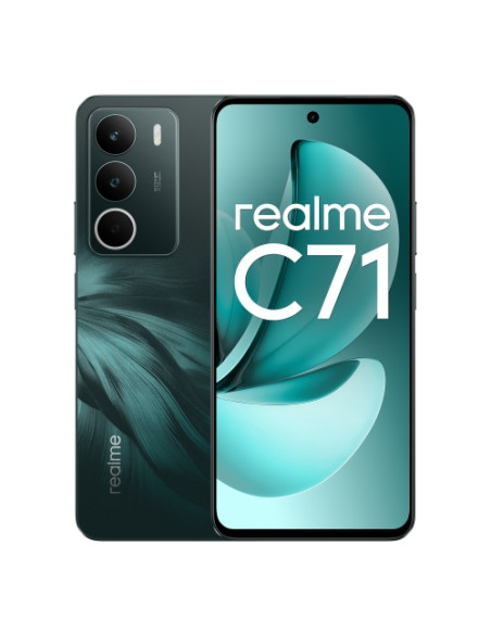 Realme C71 Smartphone Pantalla 6.67" - 8GB - 256GB - Camara 50MP - Bateria 6000mAh - Carga Rapida 45W - Color Verde