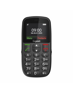 Gigaset GL395 Telefono Movil para Mayores Pantalla 2.2"" - IP44 - Base de Carga - Color Negro