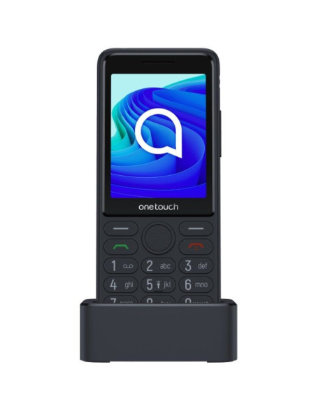 Teléfono Móvil TCL One Touch 4042S Para Personas Mayores/ 4G/ Gris Oscuro
