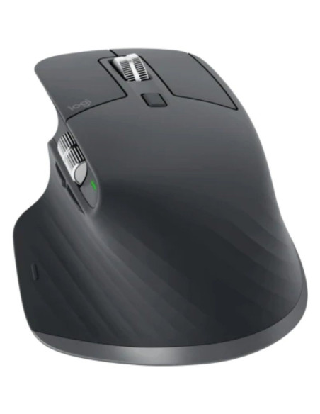 Ratón Ergonómico Inalámbrico por Bluetooth Logitech MX Master 3S For Business/ Batería recargable/ Hasta 8000 DPI/ Grafito