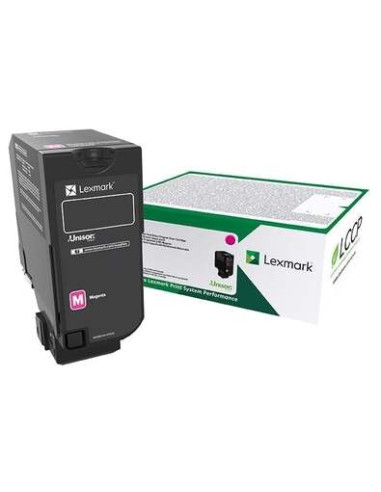 Lexmark CS727/CS728/CX727 Magenta Cartucho de Toner Original - 75B20M0