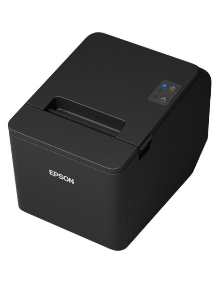 Impresora de Tickets Epson TM-T20IV/ Ancho papel 80mm/ USB-RS232/ Negra