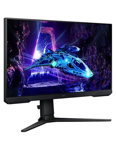 Monitor Gaming Samsung Odyssey G3 S24DG302EU/ 24"/ Full HD/ 1ms/ 180Hz/ VA/ Regulable en altura/ Negro