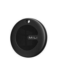 Leotec Easy Tag Negro + Llavero Negro - Compatible con IOS/Android
