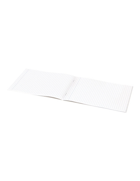 Libreta liderpapel smart a5 plus apaisado 32 hojas 75g/m2 cuadro 6 mm con margen colores surtidos