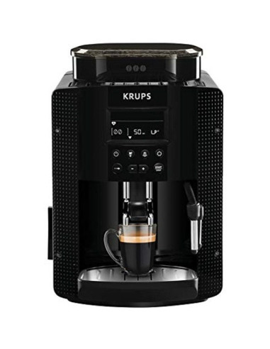 Cafetera Expreso Krups Essential Pisa EA81P070/ 1450W/ 15 Bares/ Negra