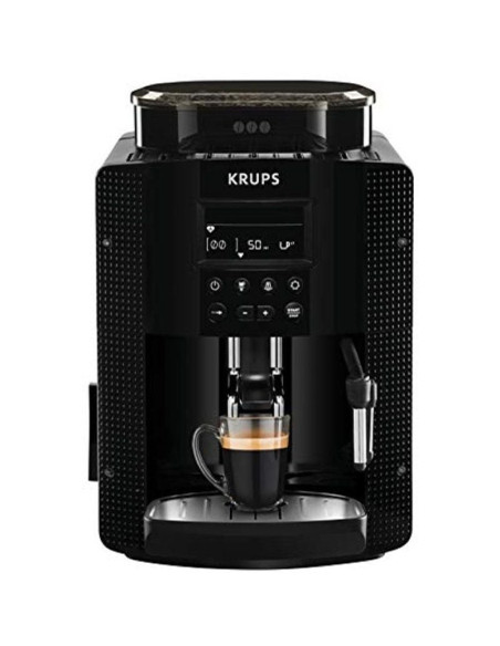 Cafetera Expreso Krups Essential Pisa EA81P070/ 1450W/ 15 Bares/ Negra