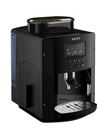 Cafetera Expreso Krups Essential Pisa EA81P070/ 1450W/ 15 Bares/ Negra
