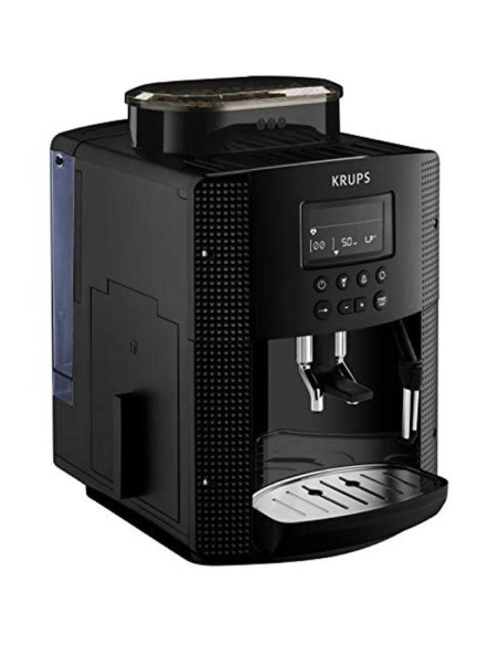 Cafetera Expreso Krups Essential Pisa EA81P070/ 1450W/ 15 Bares/ Negra
