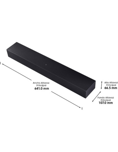 Barra de Sonido con Bluetooth Samsung B400F Serie B 2.0 2025/ 2.0