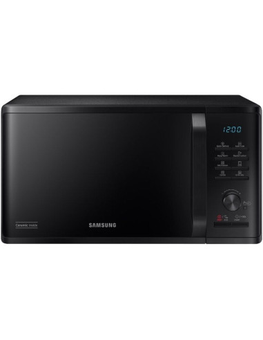 Microondas Samsung MG23K3515AK/E1/ 1250W/ Capacidad 23L/ Función Grill/ Negro