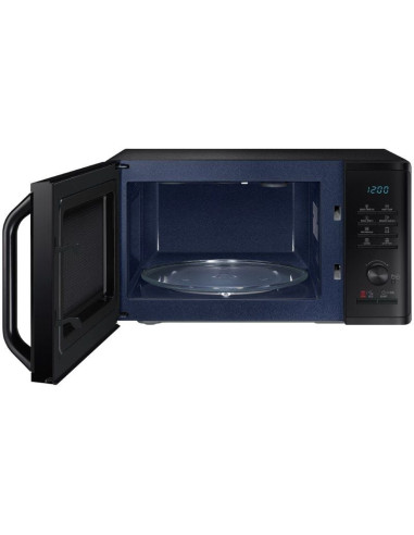 Microondas Samsung MG23K3515AK/E1/ 1250W/ Capacidad 23L/ Función Grill/ Negro