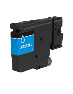 Brother LC527XL Cyan Cartucho de Tinta Pigmentada Generico - Reemplaza LC527XLC/LC527C
