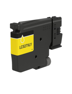 Brother LC527XL Amarillo Cartucho de Tinta Pigmentada Generico - Reemplaza LC527XLY/LC527Y