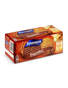 Galleta fontaneda digestive chocolate con leche fibra caja de 300 gr 2