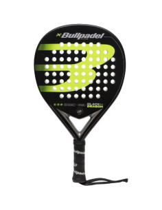 Pala de Pádel Bullpadel Black Dragon 4.0/ Negro y Verde